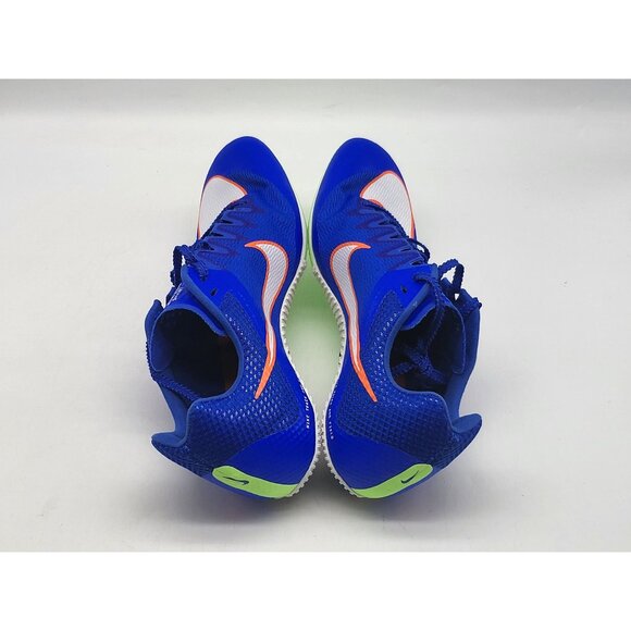 Nike‎ Zoom Rival Sprinter Track Spikes Racer Blue Lime DC8753 401 Mens Size 9.5 - Picture 5 of 9